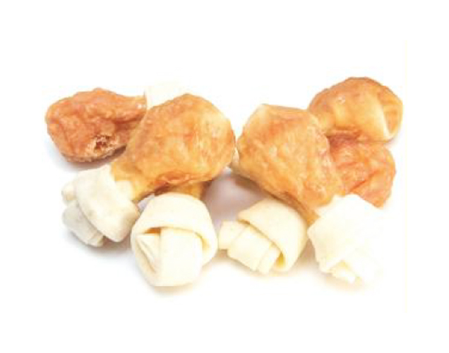 CD-47A CHICKEN & HNOTTED DENTAL BONE WRAPS