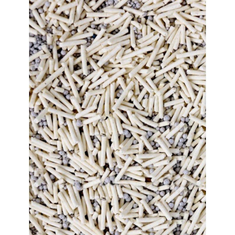 Mixed cat litter